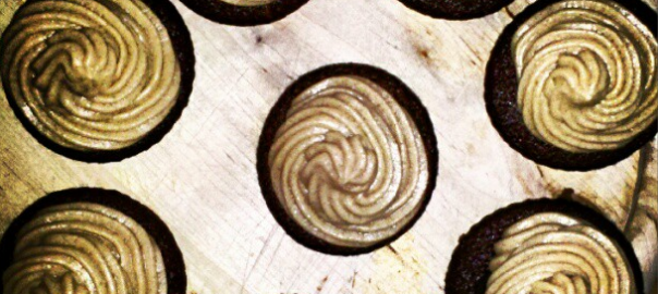 Mokka-Kahlúa-Zimt-Cupcakes