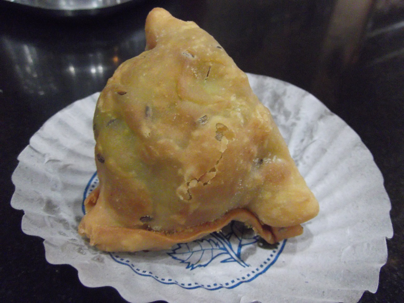 Samosa (im New Sun Rise, Koot Road, Tamil Nadu, Indien)